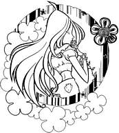 coloriage winx club flora reve